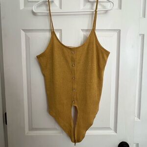 LE LIS sleeveless ribbed top